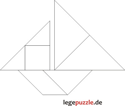 Tangram Lsung Boot