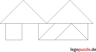 Tangram Lsung Haus