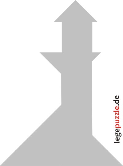 Tangram Leuchtturm