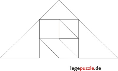 Tangram Lösung Dreieck