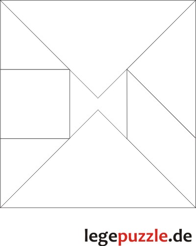 Tangram Lsung Quadrat