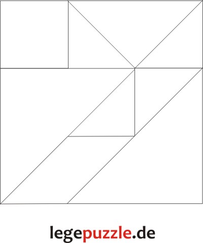Tangram Lsung Quadrat