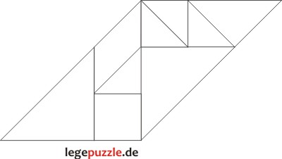 Tangram Lsung Viereck