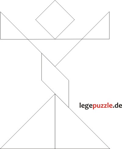 Tangram Lsung Tnzerin