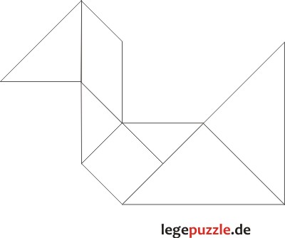 Tangram Lsung Ente