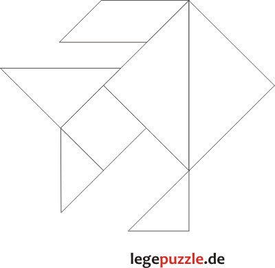 Tangram Lsung Fisch
