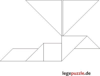 Tangram Lsung Insekt