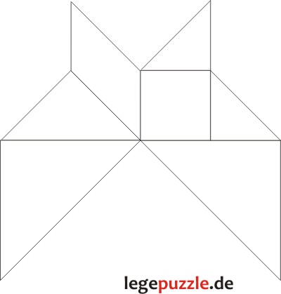 Tangram Lsung Schmetterling