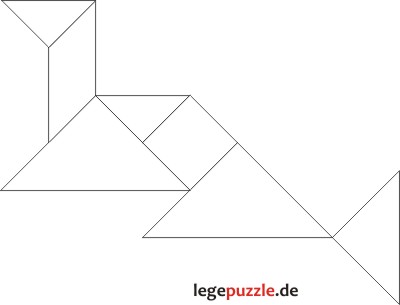 Tangram Lsung Seehund